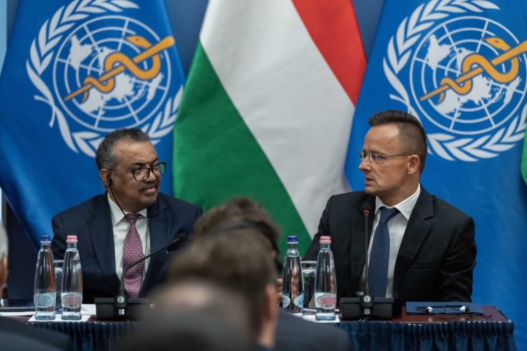 Hungary foreign minister WHO