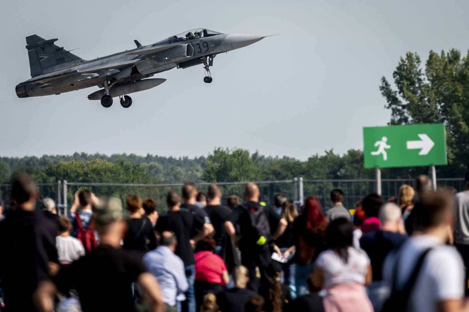 International Air Show e Military Display a Kecskemét, 2021. Foto MTI