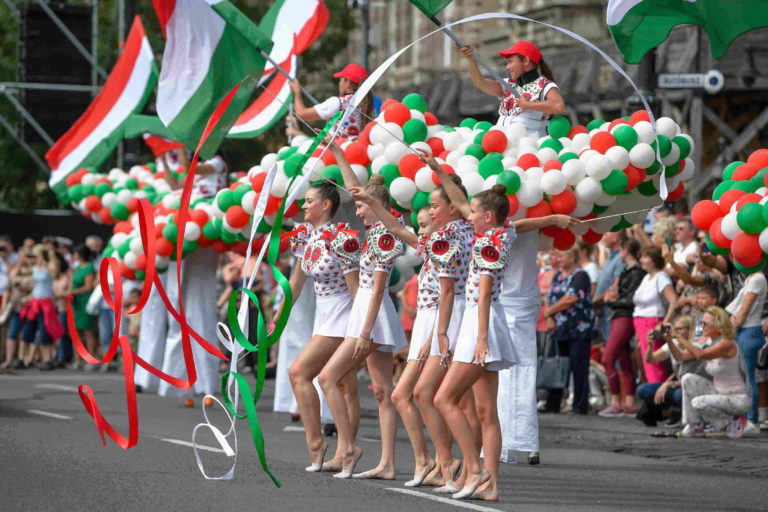 hungary flag august 20