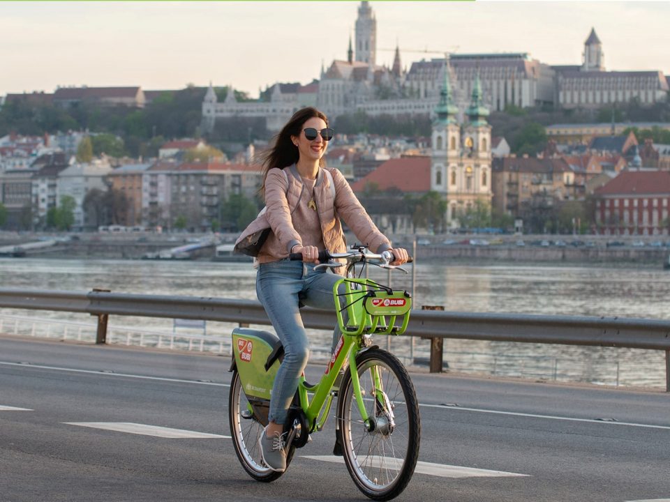 Vélo Budapest Mol Bubi