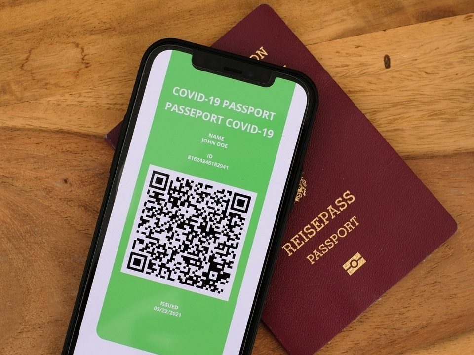 कोविड पासपोर्ट कोरोनावायरस पासपोर्ट