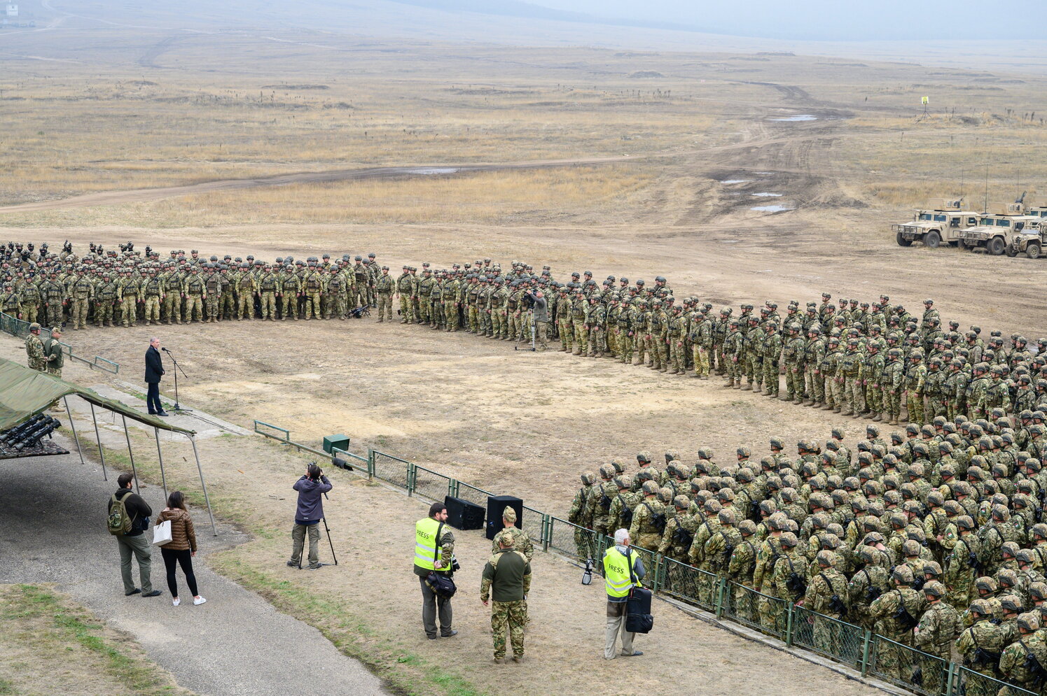 military drill Hungary