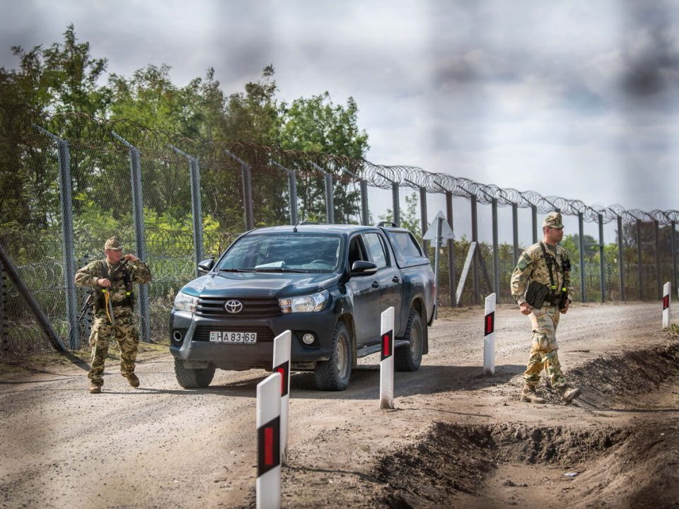 Illegal Migrants at Hungarian Borders