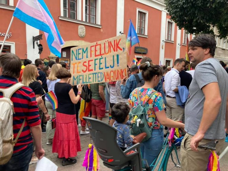 Pécs Pride March 1