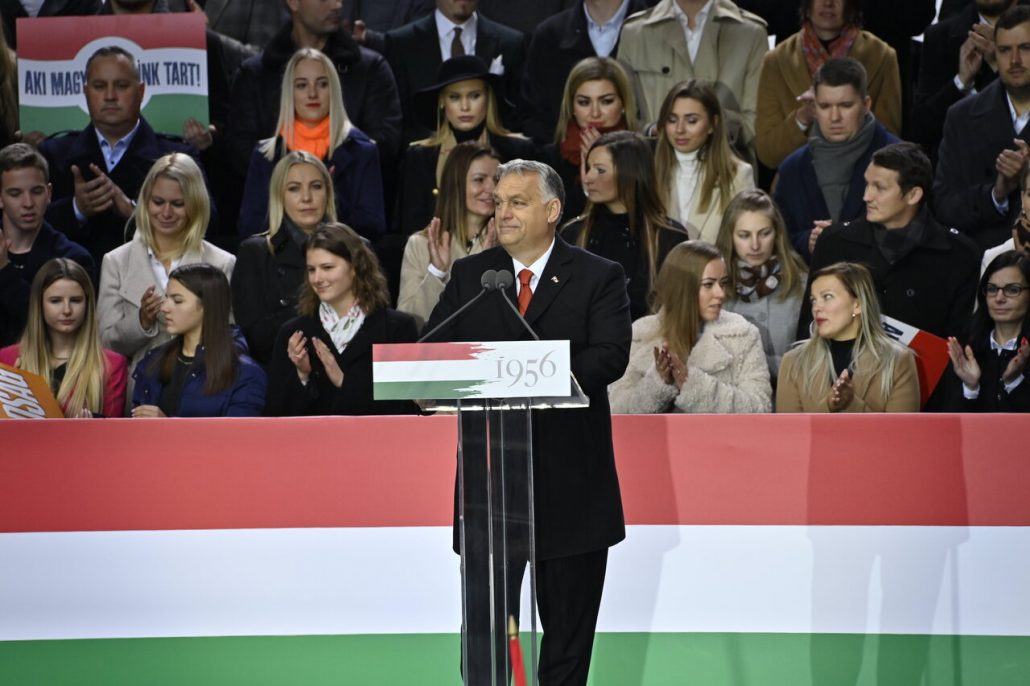 1956 Gedenken an die ungarische Revolution Budapest Viktor Orbán Rede