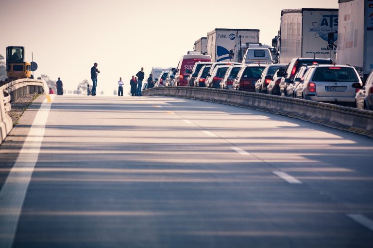 Airport road construction