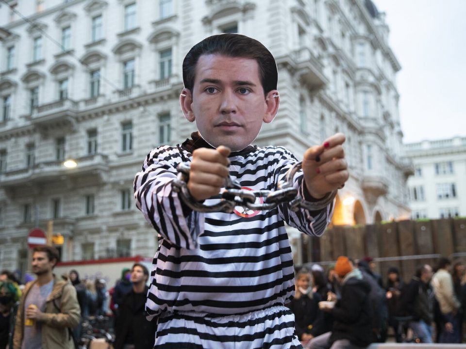 Austria-Kurz-protest