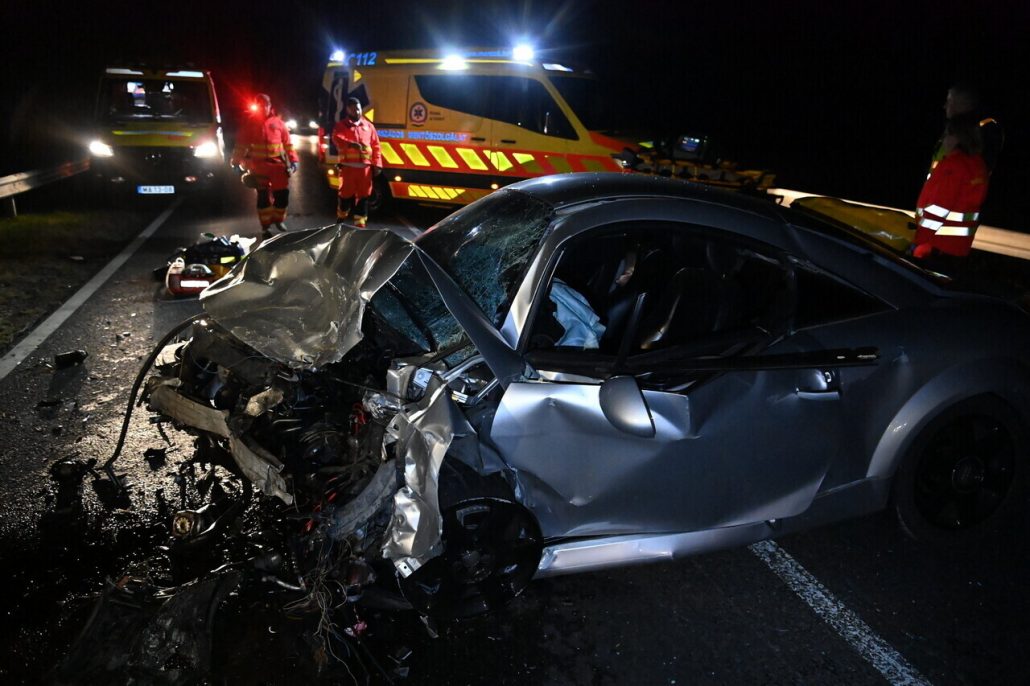 Accident de voiture en Hongrie