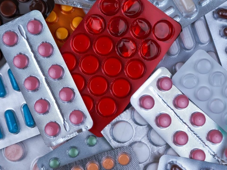 Píldoras de drogas de medicina
