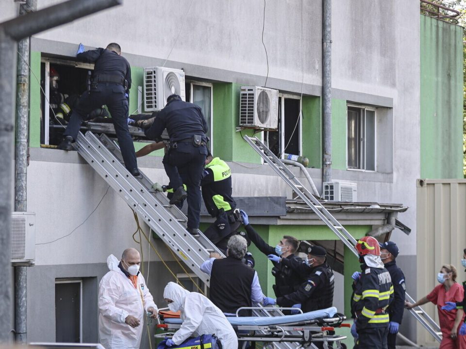 Romania Hospital Fire