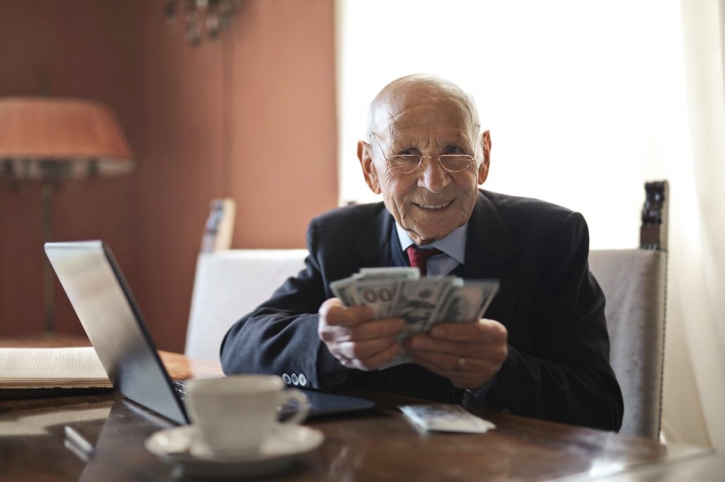 Wealth old man Hungarian businessman