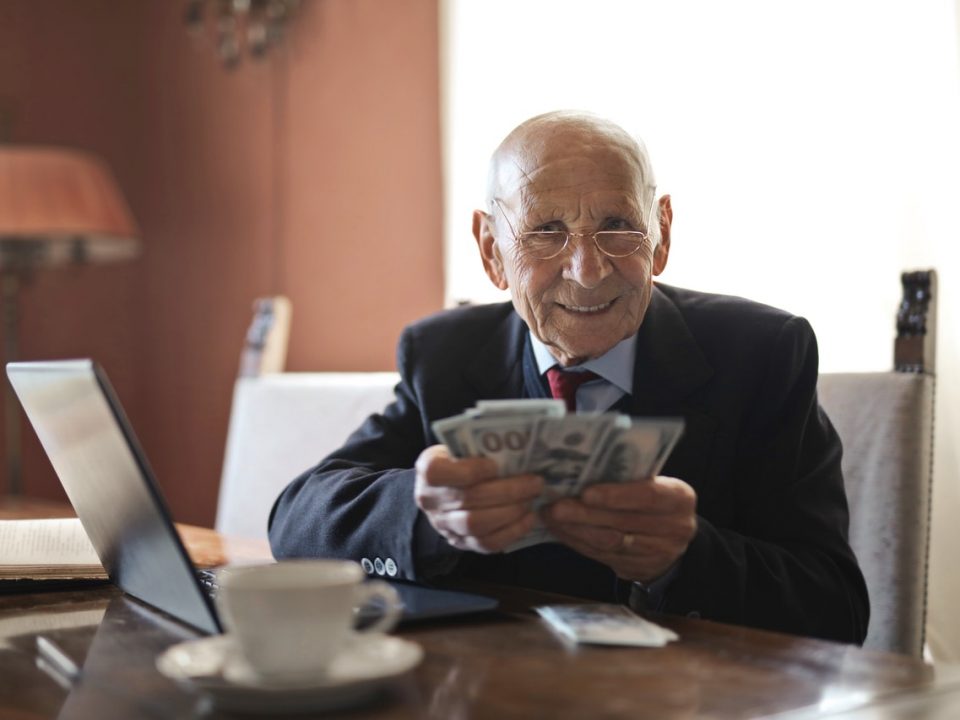 Wealth old man Hungarian businessman