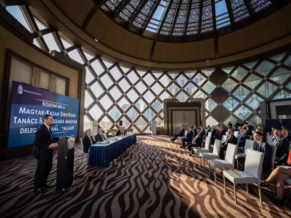 Hungarian-Kazakh Strategic Council meets in Nur-Sultan