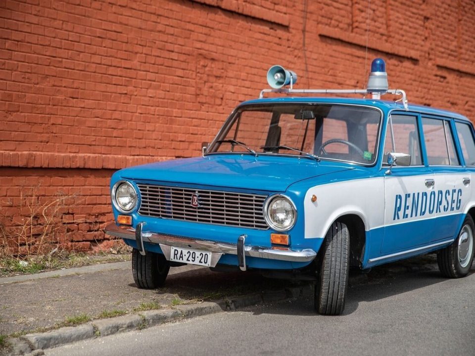 zsiguli lada police car