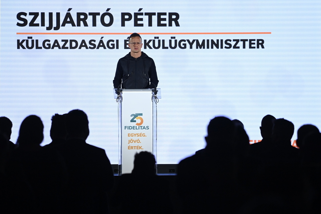 Péter Szijjártó Fidelitas Speech