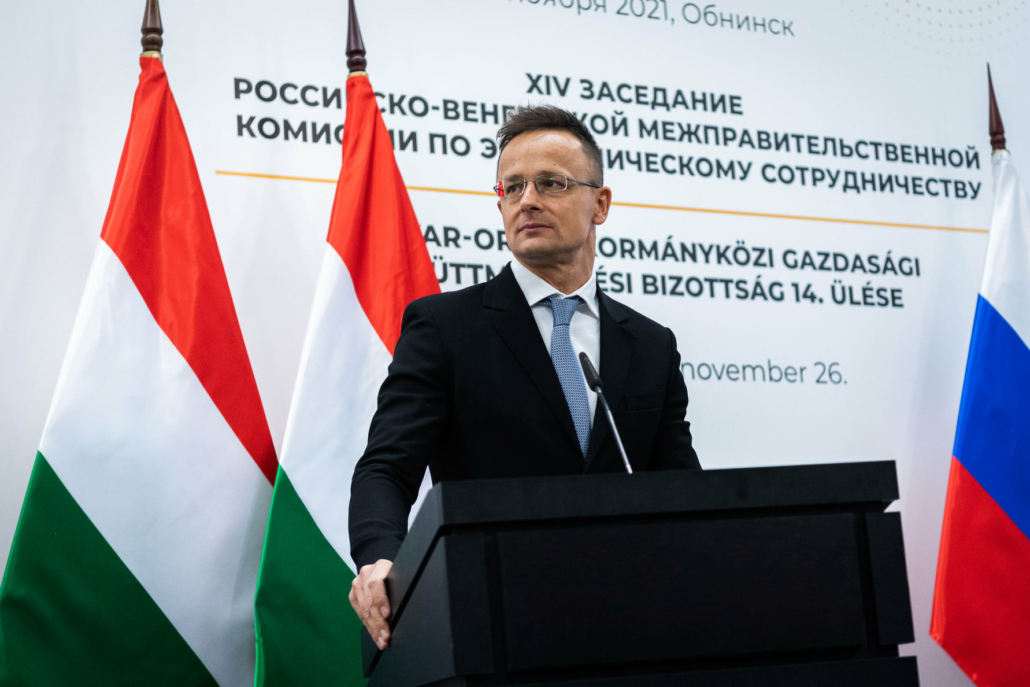 Péter Szijjártó Ministre des Affaires étrangères 2
