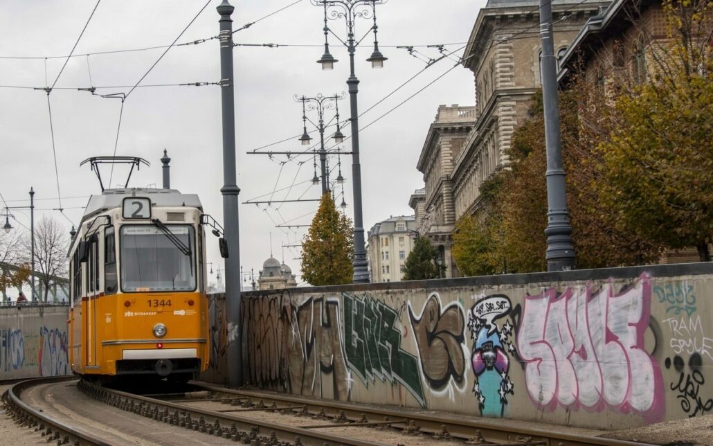 tramvaj budapešť