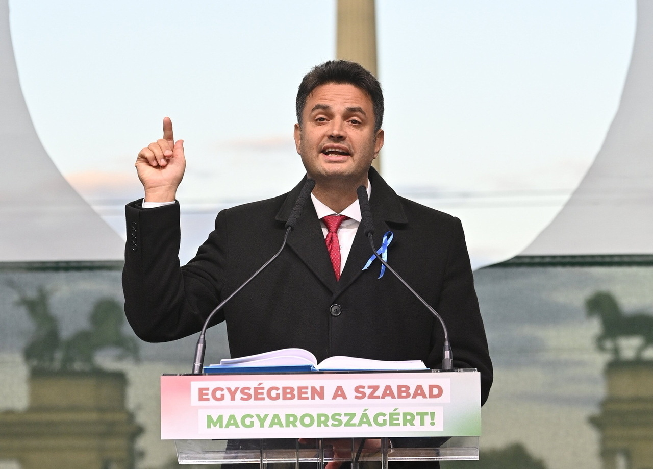 Péter Márki-Zay, the opposition alliance's prime ministerial candidate.