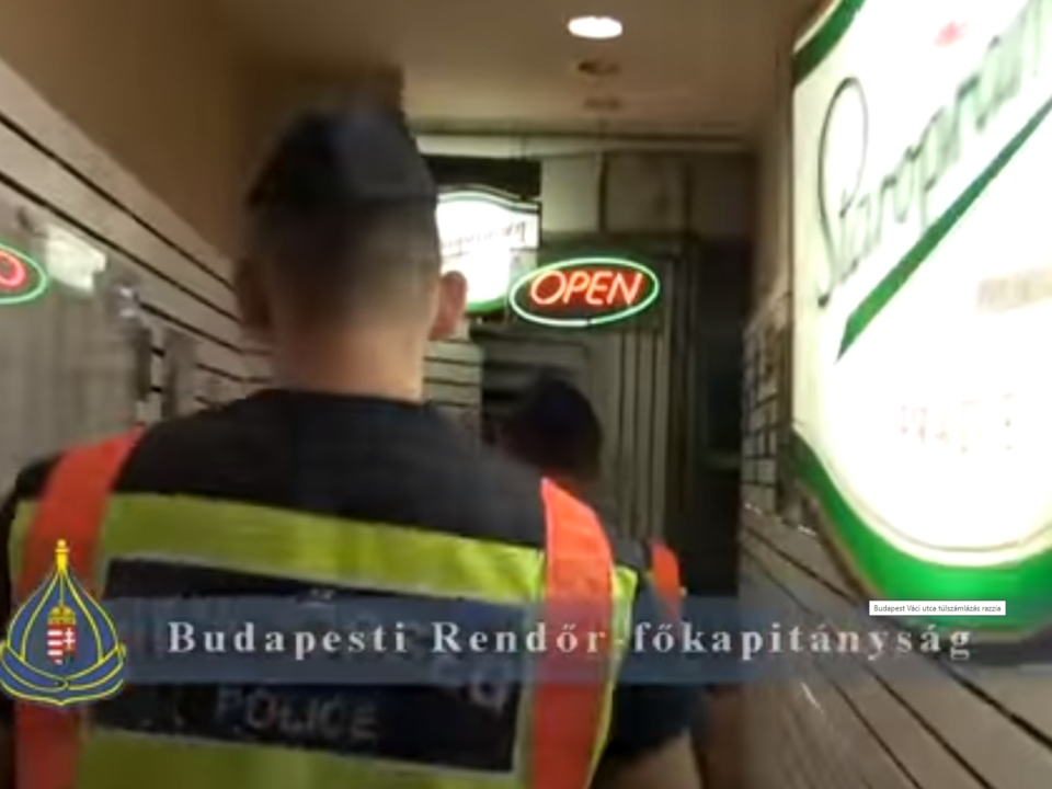 police budapest night