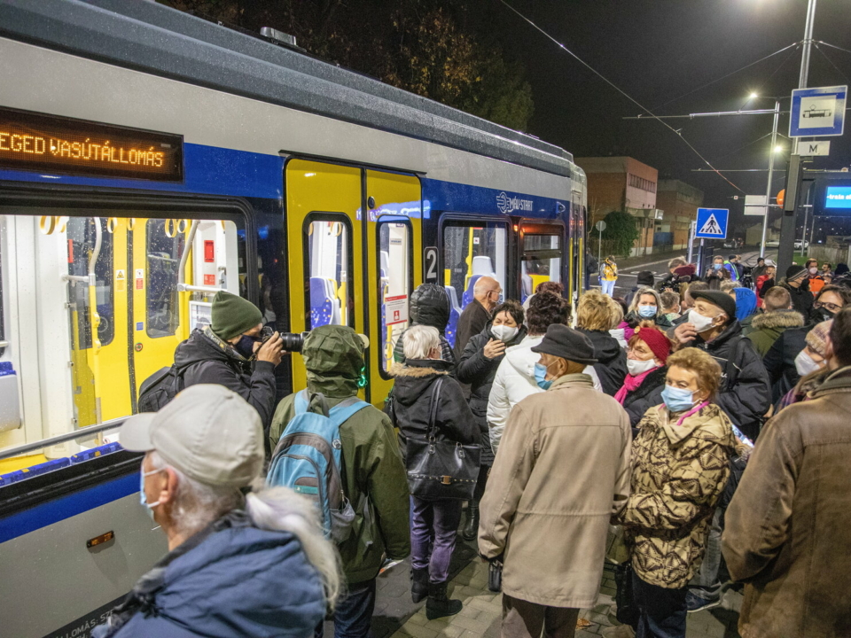 Tram train Hungary