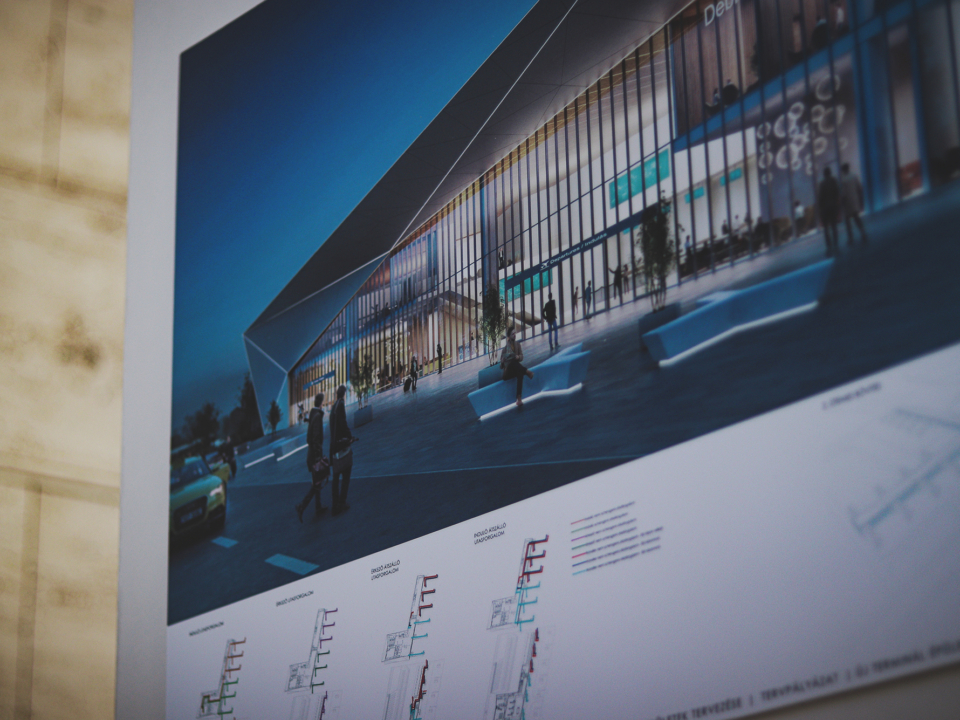 Международный аэропорт Дебрецена-новый терминал-визуальный дизайн