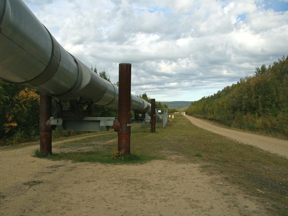 Erdgas-Pipeline