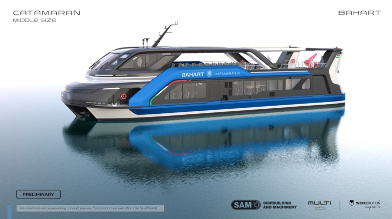 New catamaran-Lake Balaton