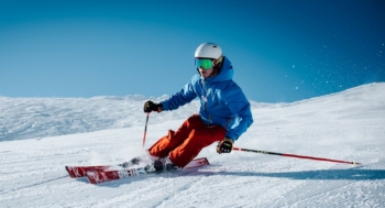 Skifahren Winter Schneesport