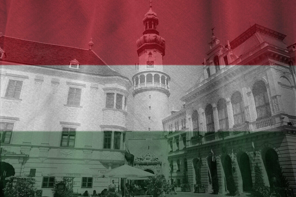 सोप्रोन-हंगेरियन झंडा