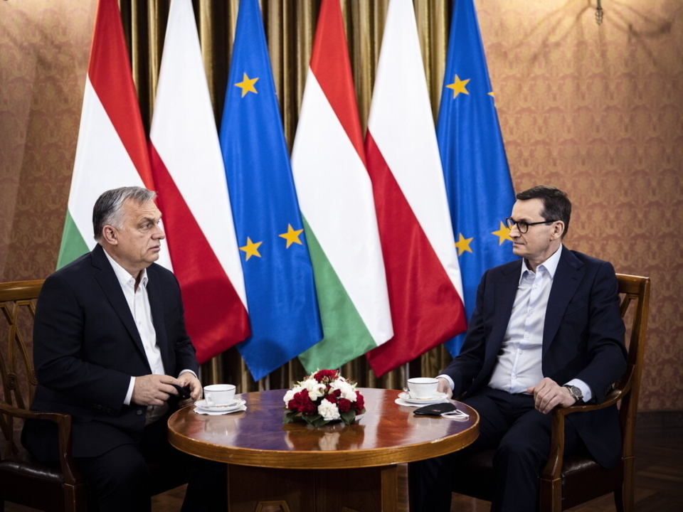 Viktor Orbán in Warsaw