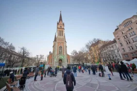 Bakáts square Budapest