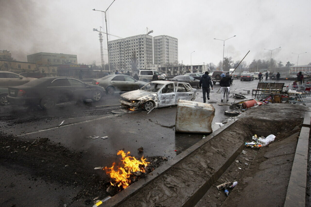 Disturbios en Kazajstán
