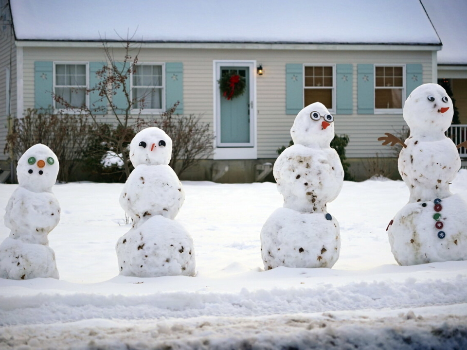 Snowman-winter-snow