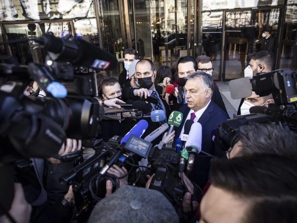 Viktor Orbán Premier ministre hongrois à Madrid 2
