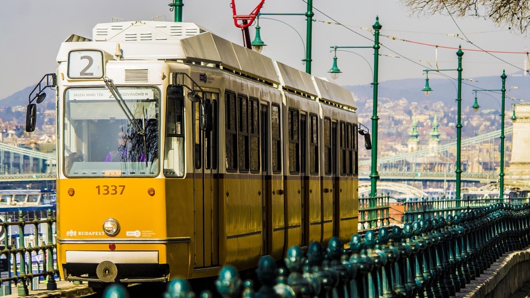 tramway jaune