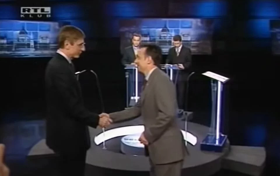 奥尔班-gyurcsany_debate_before_the_2006_parliamentary_elections