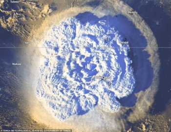 Ausbruch des Tonga-Vulkans