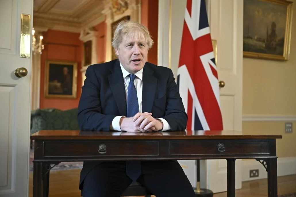 British Prime Minister Boris Johnson