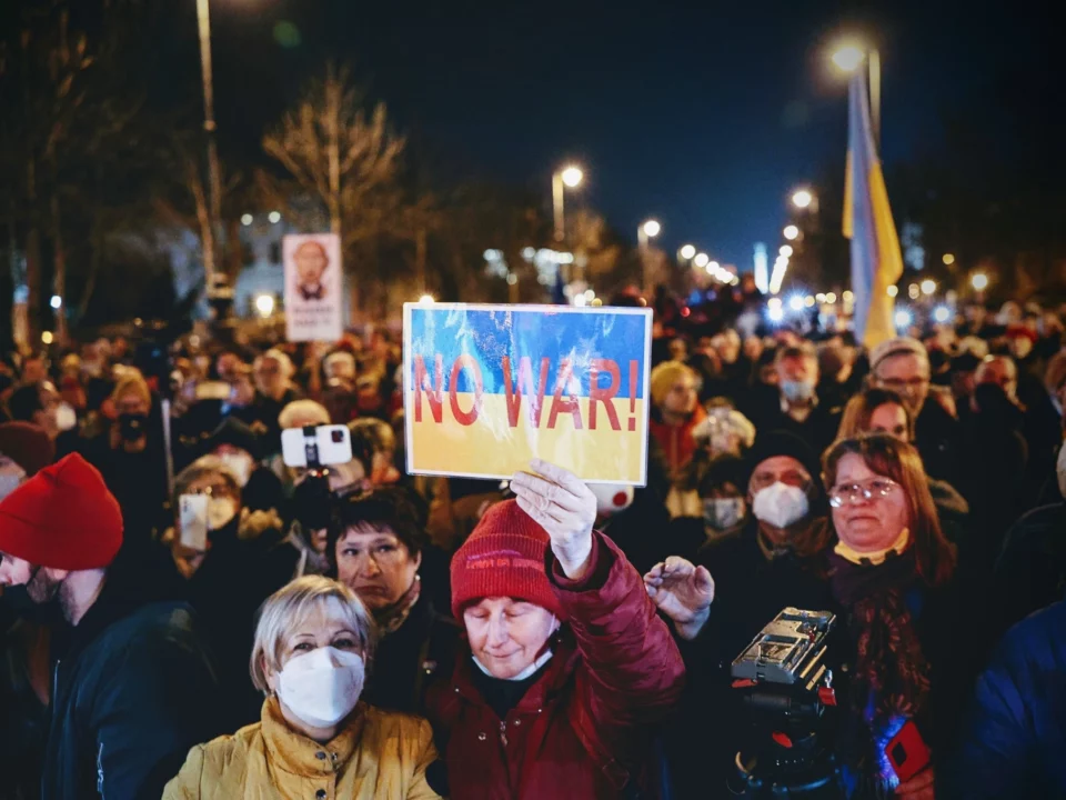 Budapest Ukraine Russia demonstration