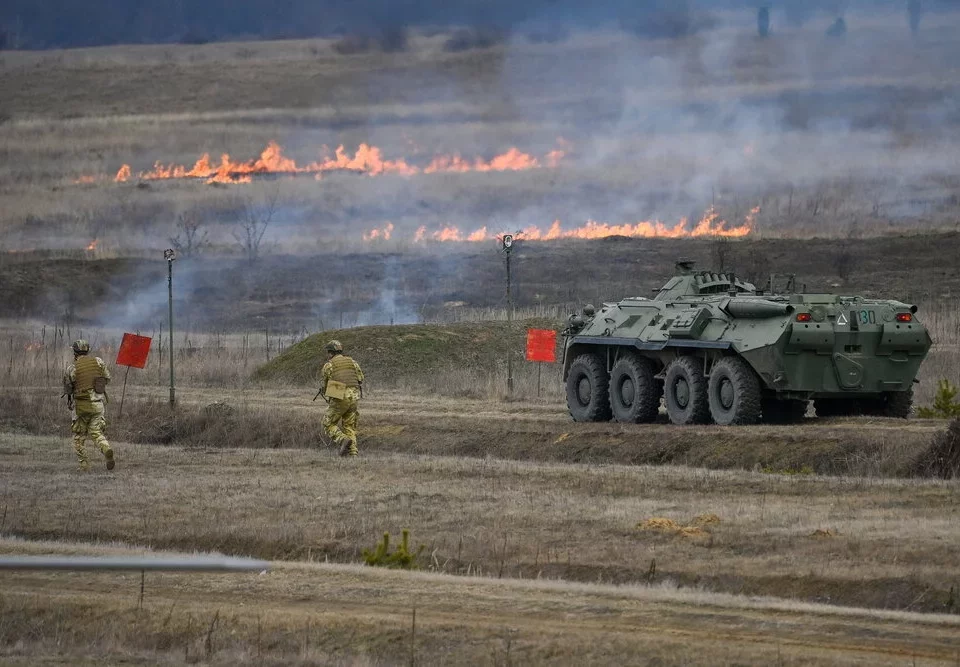 Hungarian Armed Forces military drill