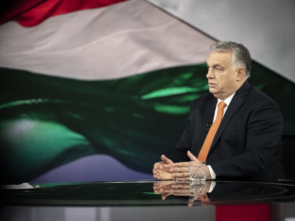 Hungarian Prime Minister Viktor Orbán at an Interview