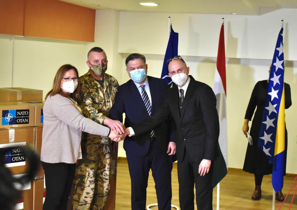 Hungary donates ventilators to NATO partner countries