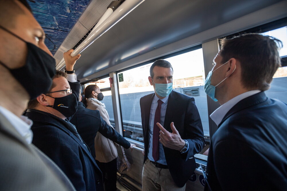 Hydrogen-powered bus Budapest