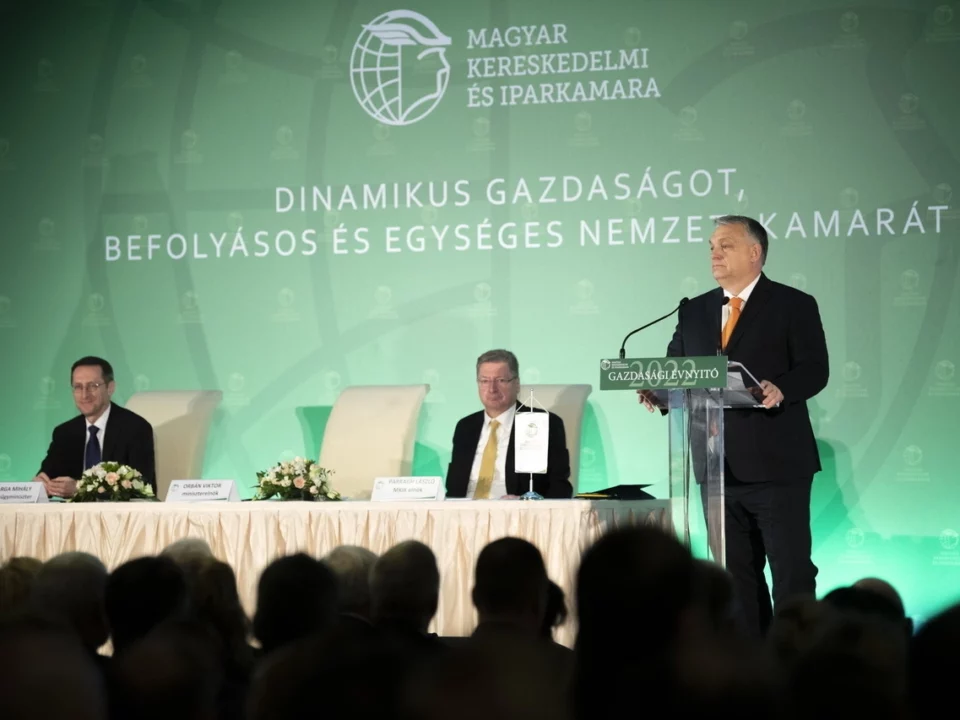 Prime Minister Viktor Orbán at the Hungarian Chamber of Trade and Industry