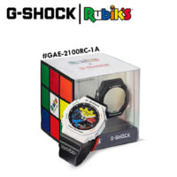 Rubik's Cube inspired watch