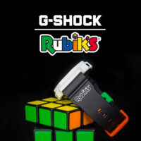 Rubik's Cube inspired watch