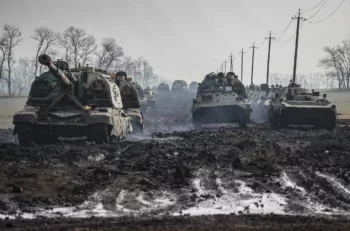 Ukraine Russian attack tanks