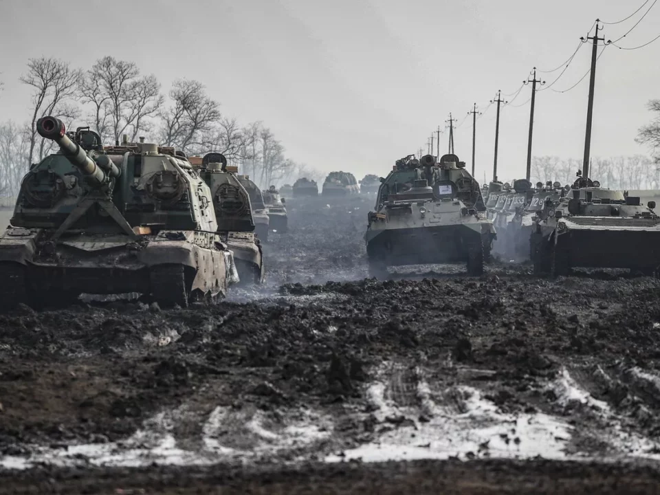 Ukraine Russian attack tanks