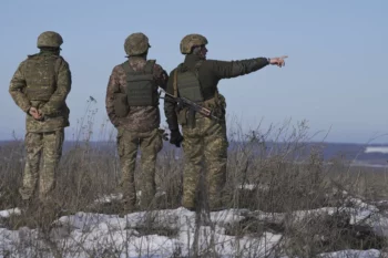 Voják ozbrojených sil Ukrajiny