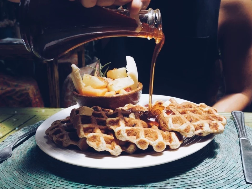 Waffle Food Restaurant